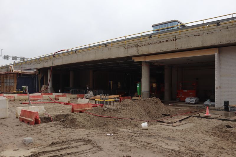 Werkzaamheden Station Amsterdam Zuid